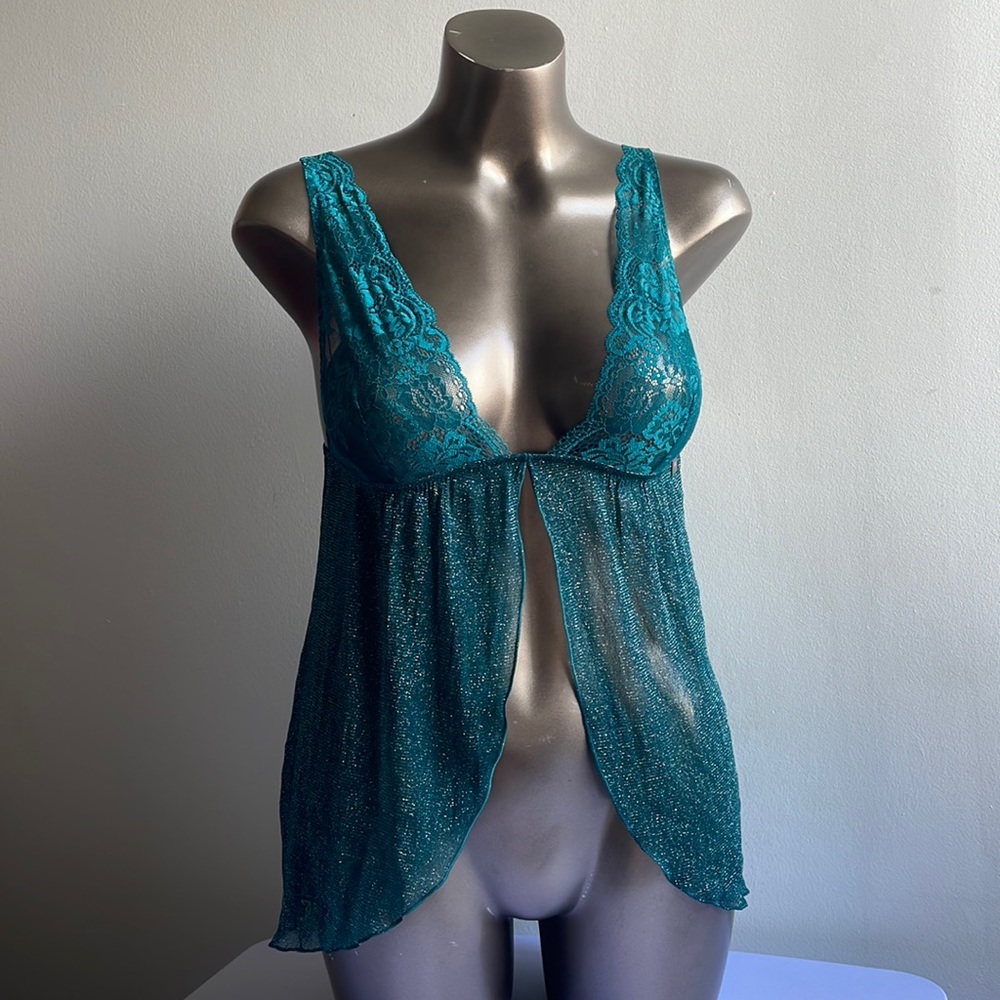 Turquoise La Senza Lingerie NWT Large .